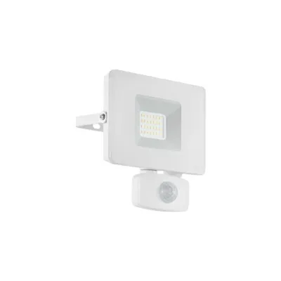 Produktbild von EGLO FAEDO 3, Wandbeleuchtung für den Außenbereich, Weiß, Aluminium, Glas, IP44, I, Transparent