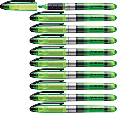 Produktbild von Textmarker - STABILO NAVIGATOR - 10er Pack - grün