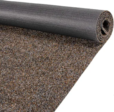 Produktbild von Teppichläufer POET Läufer Sauberlaufmatte Fußmatte Flurläufer 80x140cm Meliert Braun