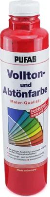 Produktbild von PUFAS Vollton- und Abtönfarbe750 ml 503 rot
