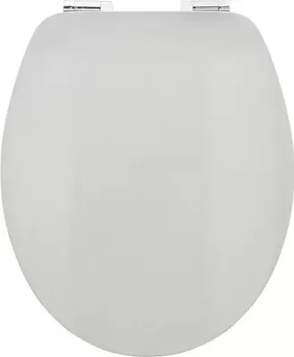 Produktbild von WC-Sitz Kolorit, Qualität MDF, weiß, 37 x 5,7 x 47,2 cm -
