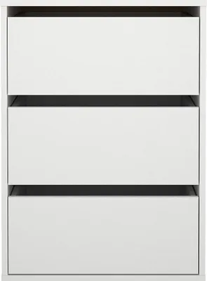 Produktbild von Catania Schubladeneinsatz 3 Schubladen 51 cm bis 140 cm Kleiderschrank weiß