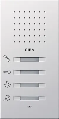 Immagine prodotto di GIRA Wohnungsstation 1250112 AP Fläche reinweiss (1250112)