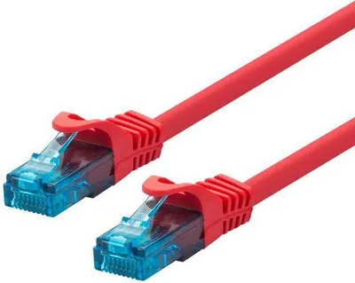 Immagine prodotto di LOGON Cavo di rete UTP Cat.5e rosso 30 m Cat5e (TCU55U300R)