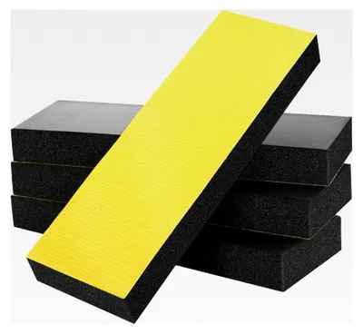 Produktbild von 4 Stück Garagen Wandschutz, 30 * 10 * 3 cm, selbstklebender Kantenschutz aus Schaumstoff für Autotüren und Garagen