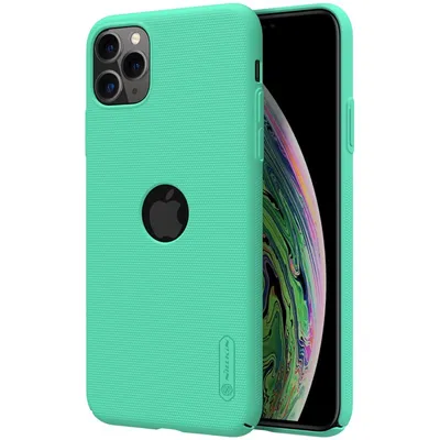Obrázok produktu pre Nillkin Super Frosted Shield - Puzdro pre Apple iPhone 11 Pro Max s vyobrazením loga (Mint Green)
