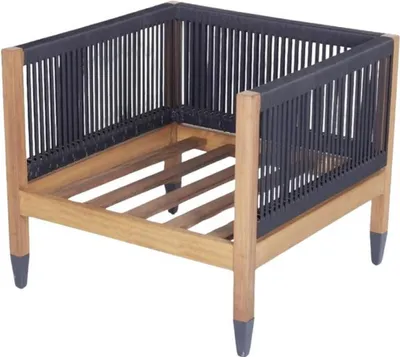 Produktbild von Naturholzstuhl Stuhl Balkon Garten Sessel Stühle Relax Outdoor Möbel