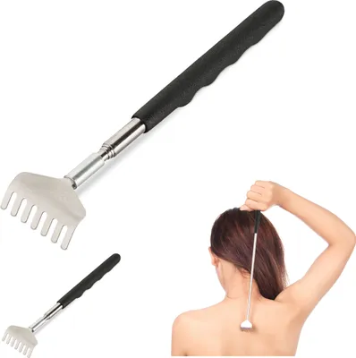 Produktbild von relaxdays 2 x škrabka na chrbát