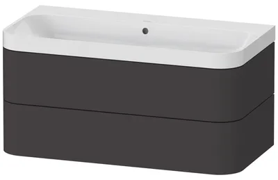 Produktbild von DURAVIT HP4348N8080 WTU m. Happy D.2 Plus, 2 SchK., ohne