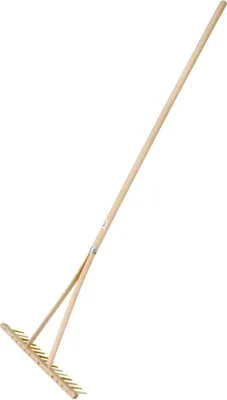 Produktbild von FREUND VICTORIA Holzrechen 66665 - 14 Zinken - mit gespaltenem Stiel - Breite: 47,5 cm; 1390576