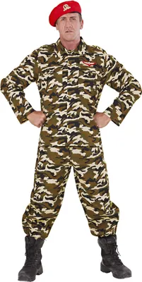 Produktbild von Soldaat Paracommando Heer Camouflage Kostuum L