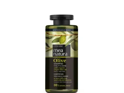 Zdjęcie produktu dla Szampon oliwkowy Mea Natura, seria "Witalność i blask", 300 ml