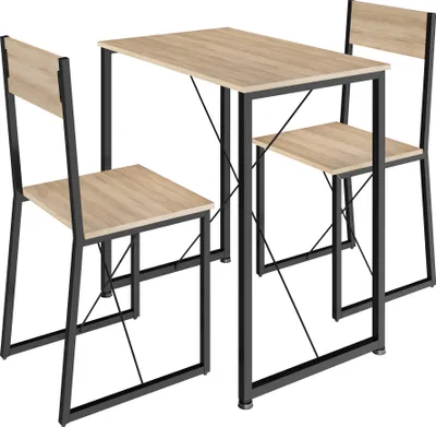 Produktbild von tectake® Sitzgruppe Margate 3-teilig Industrial Style