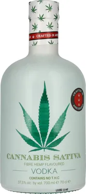 Image de Cannabis Sativa Fibre Hemp Flavoured Vodka 37,5% Vol. 0,7l