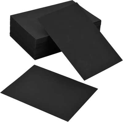 Productafbeelding van Kaarten, formaat A6, 100 stuks, 350 g/m² kraftpapier, 15 x 10 cm, geschikt voor knutselprojecten