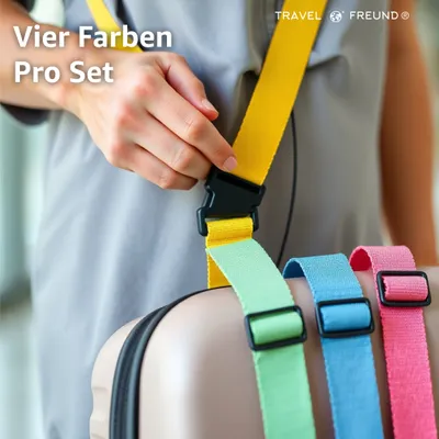 Hama Cinghia Per Valigia 5 X 200 Cm, Arancione - Foto 8