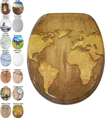 Produktbild von SANILO® WC-Sitz World Map
