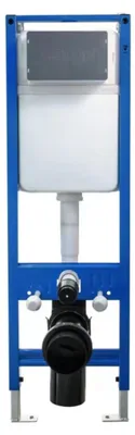 Produktbild von Balneo WC-Vorwandelement Fix-Frame Schmal Montageset Aluminium 106,3x35,2x16 cm