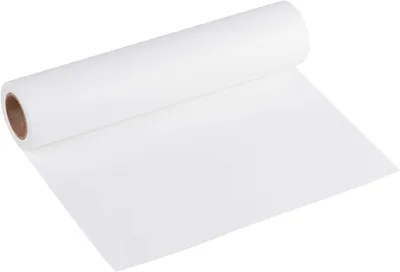 Imagen del producto de Papel kraft blanco, 38 cm x 30 m, papel reciclado, ideal para trabajos creativos