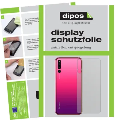 Produktbild von 2x Schutzfolie für Honor Magic 2 Rückseite matt Displayschutzfolie Folie Display