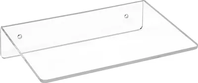 Produktbild von Wandregal aus Acrylglas 200mm Breit, 150mm Tief - Zeigis® / Regal / Acryl / Board / Wandboard / Wandmontage / transparent