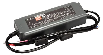 Produktbild von MEANWELL PWM-120-24, Installationsnetzteil, IP67 120W 24V 5A PWM