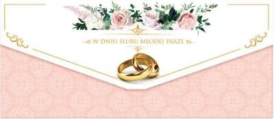 Zdjęcie produktu dla Karnet-koperta Ślub