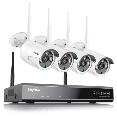 Obrázok produktu pre Bezdrôtový monitorovací systém – súprava bezpečnostných kamier – CCTV kamera – Wi-Fi kamera – video dohľad