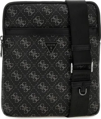 Image de Guess Sacoche Torino Medium Bum Ba Dark Black