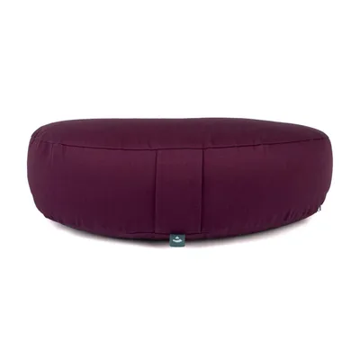 Produktbild von Meditationskissen YOGI MOND ECO Buchweizenfüllung aubergine