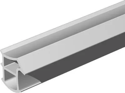 Produktbild von Ellen Stahlzargendichtung K2154 W-PVC weiß 5 mtr – Türdichtung für Stahlzargen