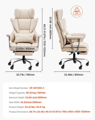 Obrázek produktu pro Kancelářská židle - Kancelářská židle - Herní židle - Počítačová židle - Kancelářská židle - Ergonomický design