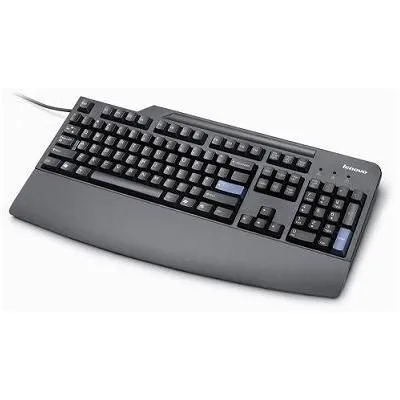Zdjęcie produktu dla Lenovo 41A5328, Pełnowymiarowy (100%), Przewodowa, USB, QWERTY, Czarny