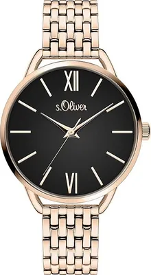 Produktbild von s.Oliver Damen Analog Quarz Armbanduhr mit Edelstahl SO-4193-MQ