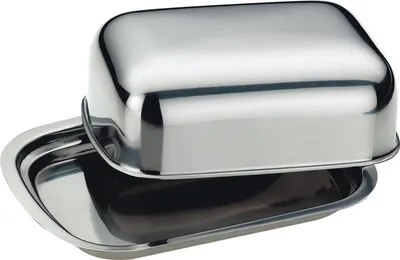 Produktbild von Kela Butterdose Vision Edelstahl 18/10 15,5x11x5cm, 19243