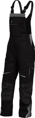 Produktbild von Latzhose Flex Line schwarz-grau, Gr. 98/104 Leibwächter FLXKL25104