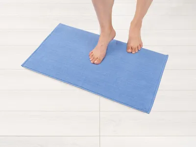 Obrázok produktu pre Kúpeľňová rohož Hammetex 43 x 61 cm – 100 % bavlna, gramáž 1200 g/m², OEKO-TEX, protisklzová