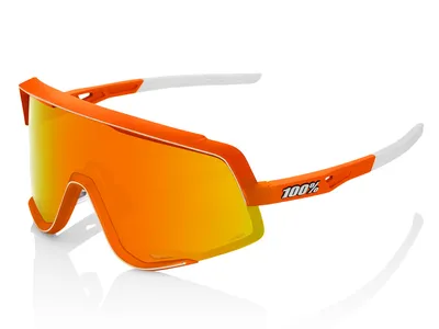 Produktbild von 100% Glendale - HiPER Mirror Lens unis Soft Tact Neon Orange - High-Performan....