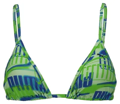 Produktbild von Puma - Bikini für Damen, dreieckige Körbchen GT18204 (34 DE) (Grün)
