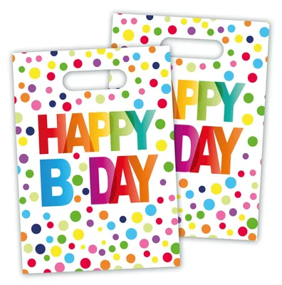 Image de Folat BV Confetti Joyeux anniversaire, 8pcs.