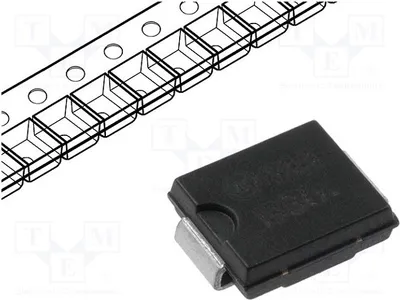 Obrázok produktu pre 1x Dióda: Usmerňovacia dióda Schottky, 30V, 5A, SMD, DO214AB, SSC53L-E3/9AT, dióda Schottky