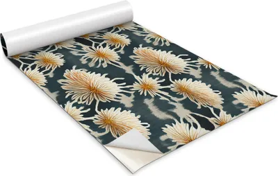 Zdjęcie produktu dla Folia samoprzylepna - Okleina meblowa - Dekoracyjna - Do mebli - Tapeta - Naklejka - Folia - Wzór kwiatowy - 100 x 50 cm