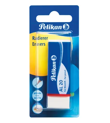 Produktbild von Pelikan Radierer AL20/B Blister