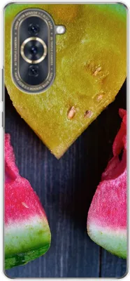 Produktbild von König Design Hülle kompatibel mit Huawei nova 10 Kunststoff Soft Handyhülle - Handy Case Wassermelone
