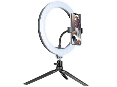 Zdjęcie produktu dla RING lampa pierścieniowa z mini statywem 26 cm