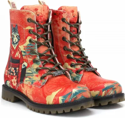 Produktbild von Damenschuhe Goby Stiefeletten WMAT180 mit Samurai Katze 38