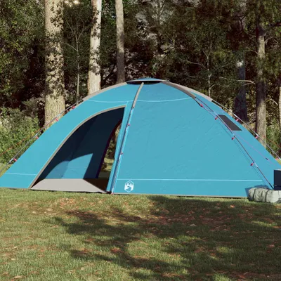 Produktbild von "im Angebot" Campingzelt 8 Personen Blau Wasserdicht - Campingzelte CC25270