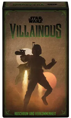 Zdjęcie produktu dla Ravensburger 22683 - Star Wars Villainous - Scum & Villainy, niemiecka edycja pierwszego rozszerzenia Strategi 22683