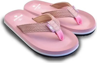 Produktbild von BRASILERAS Kinder Zehensandalen rutschfester bequem schuhe strand/schwimmbad/stadt rosa 33 EU - UBPFF