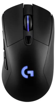 Obrázek produktu pro Logitech G G703 LIGHTSPEED, Pro praváky, Optický, RF bezdrátový, 25600 DPI, 1 ms, Černá